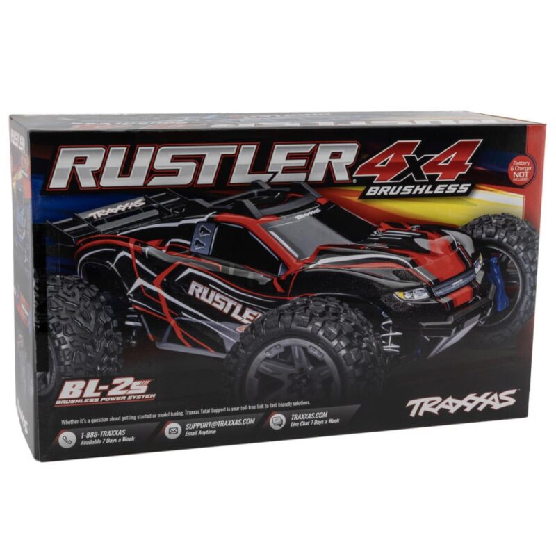 Traxxas Rustler 4x4 BL-2S Brushless TQ 2.4Ghz - Image 10