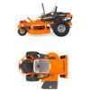 Cortacésped Giro Cero Ariens EDGE 42 SD Loncin 635cc 107cm descarga lateral