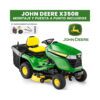 Tractor cortacésped John Deere X350R 27HP 107cm